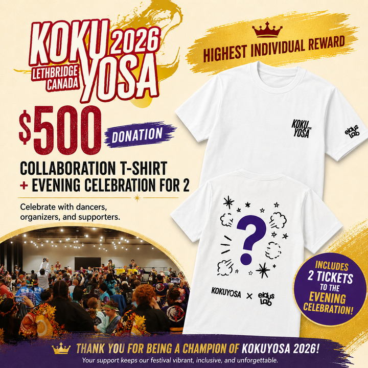コラボTシャツ＋夕方お祝い2名 — $500